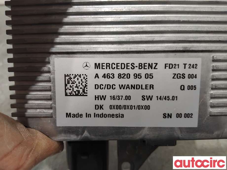 Styreenhet diverse til Mercedes EQS 2021-->> (V297) (V297) (MERCEDES|A4638209505|)