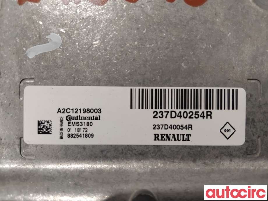 Styreenhet diverse til Renault Zoe 2013-2019 (Fase 1) (RENAULT|237D40289R|A2C12198003|237D40254R)
