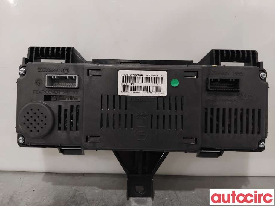 Instrumentpanel til Renault Zoe 2013-2019 (Fase 1)  (RENAULT|248105950R|503010080115)