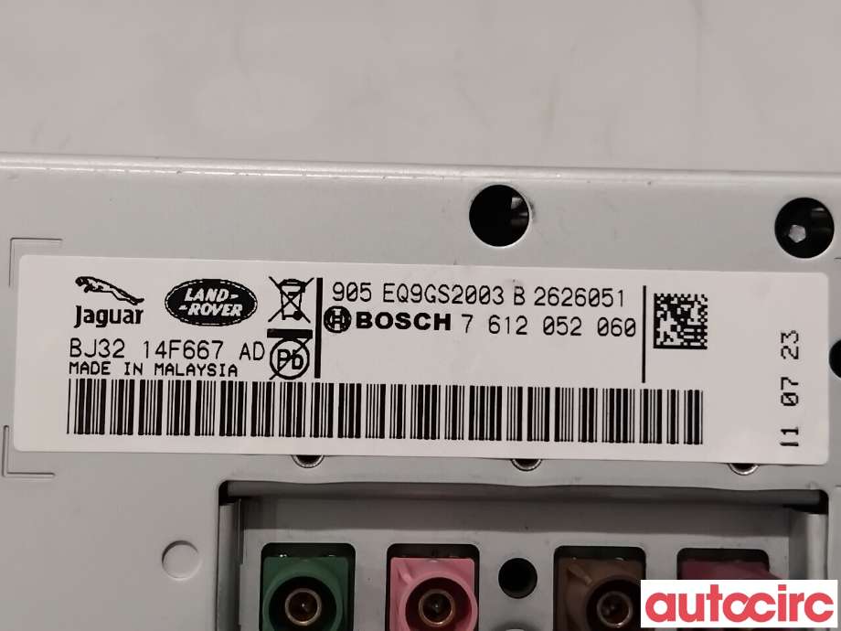 Instrument kjørecomputer til Land Rover Range Rover, Evoque 2011-2019 (Type I)  (LAND-ROVER|LR024605|7612052060|LR108582)
