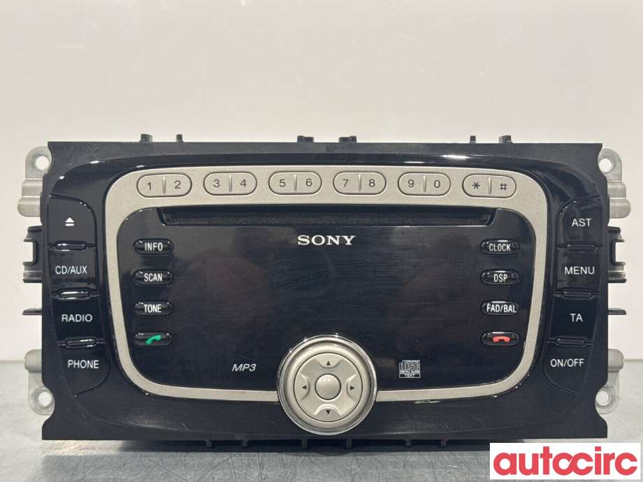 Bilstereo til Ford Mondeo 2007-2010 (Type IV, Fase 1) (FORD|1805703|CDX-FS34XCE|7S7T-18C939-CE)