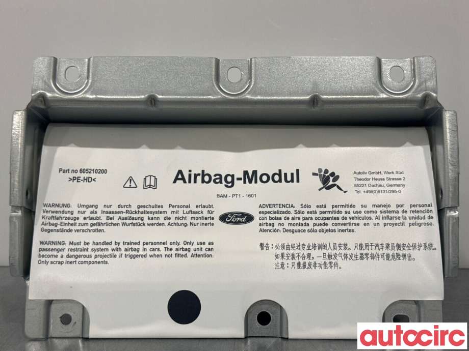 Airbag passasjer til Ford Mondeo 2007-2010 (Type IV, Fase 1) (FORD|1710624||6G9N-042A94-CE)