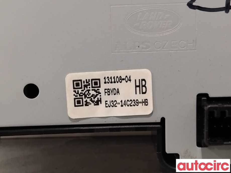 Varmeapparat betjening til Land Rover Range Rover, Evoque 2011-2019 (Type I) (LAND-ROVER|LR047426|EJ32-14C239-HB|LR071832)