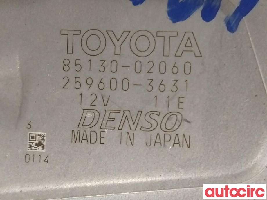 Viskermotor bakrute til Toyota Corolla 2019-->>  (TOYOTA|8513002060)