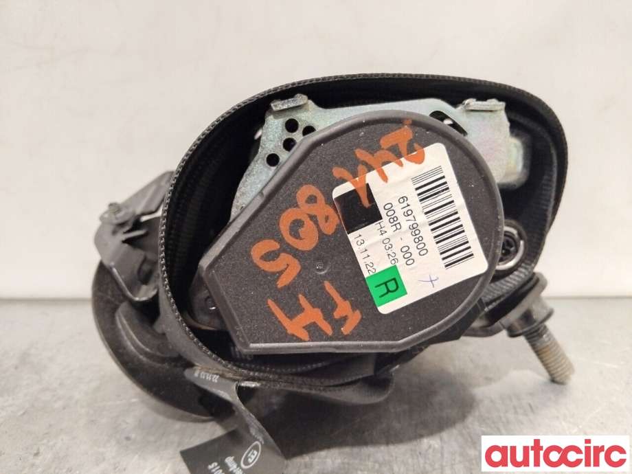Sikkerhetsbelte foran høyre til Land Rover Range Rover, Evoque 2011-2019 (Type I)  (LAND-ROVER|LR026436|BJ32-611B08-EC8PVJ|LR072748)