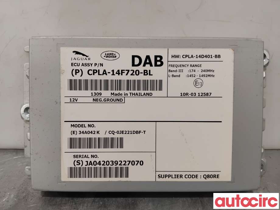 Bilstereo diverse til Land Rover Range Rover, Evoque, 2011-2019 (Type I) (LAND-ROVER|NO NR)