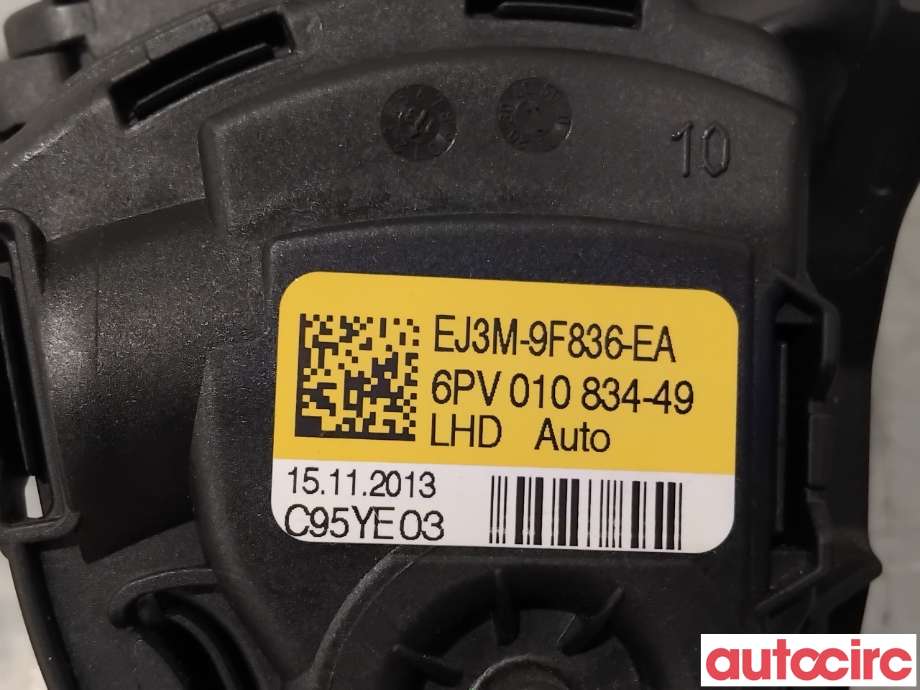 Pedal gass til Land Rover Range Rover, Evoque 2011-2019 (Type I)  (LAND-ROVER|LR047506|6PV010834-49|EJ3M-9F836-EA)