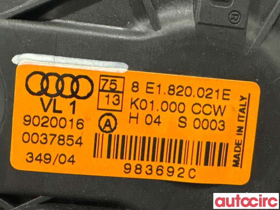 Varmeapparat motor til Audi A4 2004-2008 (Type III) (B7) (B7) (AUDI|8E1820021E|)