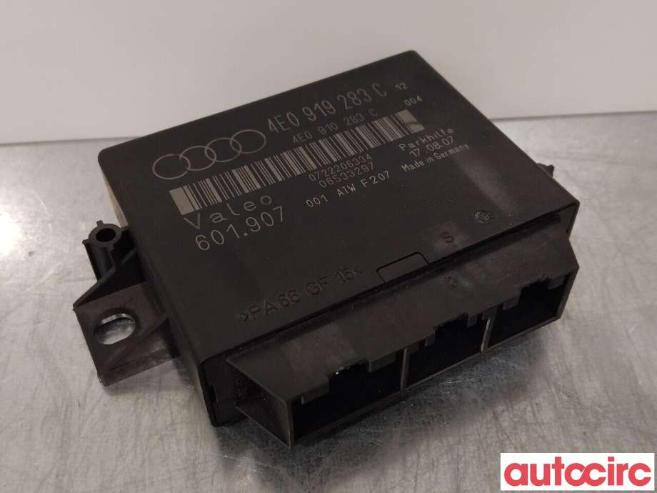 Styreenhet parkering til Audi A8 2003-2010 (Type II)  (AUDI|4E0910283D|4E0919283C)