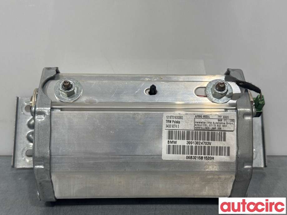 Airbag passasjer til BMW 3-Serie 2005-2011 (E90/E91/E92/E93) (E90/E91/E92/E93) (BMW|72129138247|34009374E|39913824703V)
