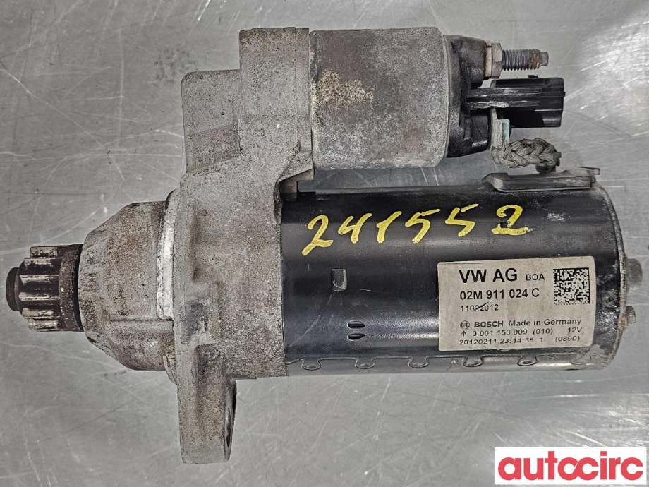 Starter diesel til VW Passat 2011-2015 (B7) (B7) (VOLKSWAGEN|02M911024CX|0001153009|02M911024C)