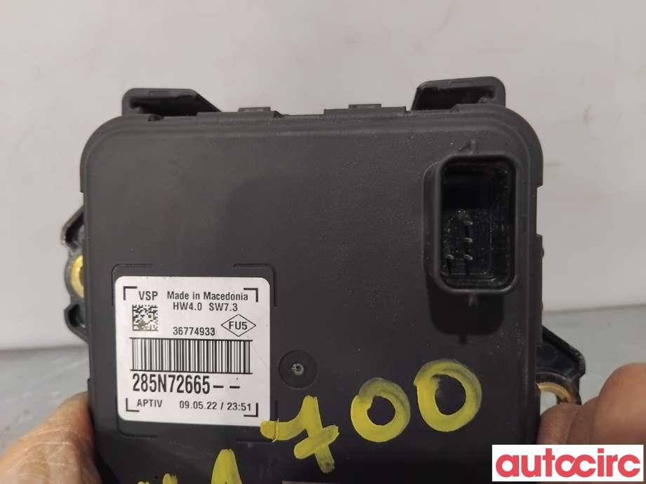 Høyttaler motorlyd, AVAS (Acoustic Vehicle Alerting System) til Renault Megane 2016-->> Type IV  (RENAULT|285N72172R||285N72665)