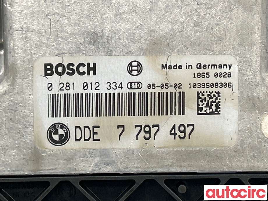 Styreenhet motor til BMW 3-Serie 2005-2011 (E90/E91/E92/E93) (E90/E91/E92/E93) (BMW|13617808125|0281012334|7797497)