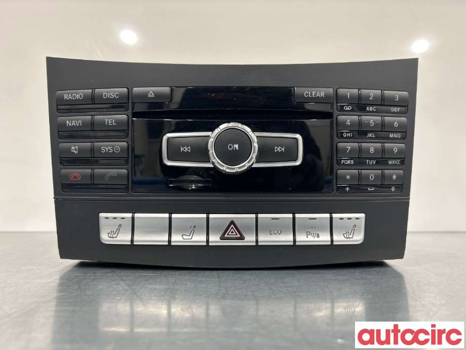 Bilstereo navigasjon til Mercedes E-Klasse 2013-2016 (Fase 2) (W212) (W212) (MERCEDES|A2129004829|A2129005327)