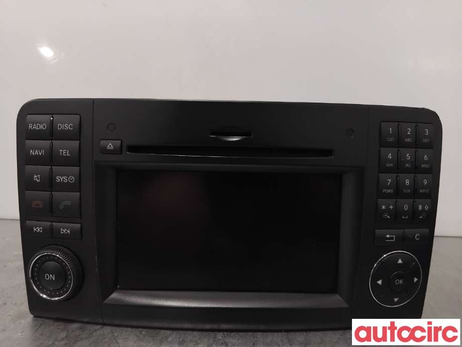 Bilstereo navigasjon til Mercedes GL, 2006-2012 (X164) (X164) (MERCEDES|A1649063400)
