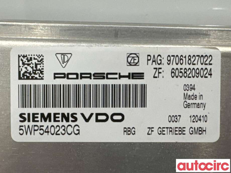 Styreenhet girkasse til Porsche Panamera 2009-2017 (Type I) (970) (970) (PORSCHE|97061827035|5WP54023CG|97061827022)