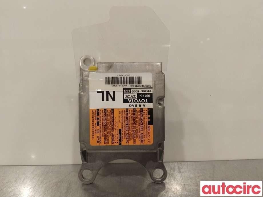 Airbag elektronikk til Toyota Auris 2013-2015 (Type II, Fase 1) (TOYOTA|8917002C30||89170-02C30)