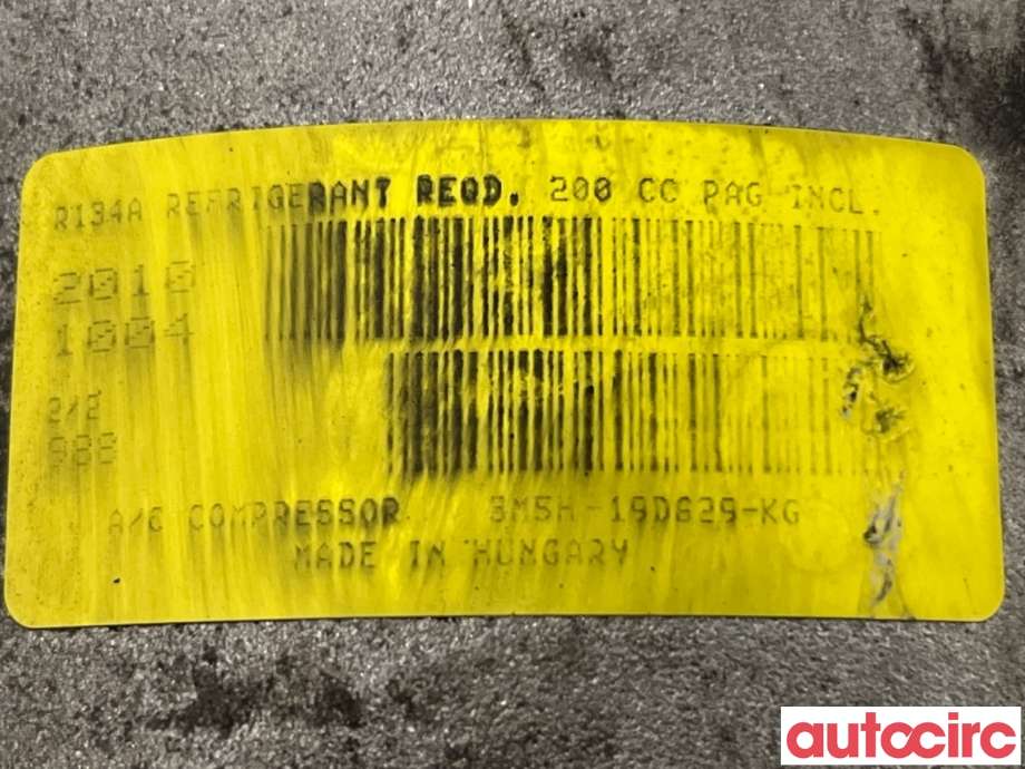 Aircondition kompressor til Ford Focus 2008-2010 (Type II, Fase 2)  (FORD|1744998||3M5H-19D629-KG)