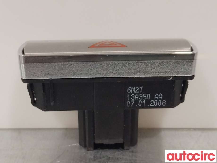 Bryter nødblink til Ford Mondeo 2007-2010 (Type IV, Fase 1) (FORD|1553762|6M2T13A350AA)