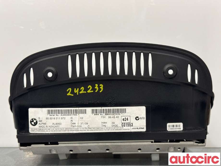 Instrument kjørecomputer til BMW 5-Serie 2003-2010 (E60/E61) (E60/E61) (BMW|65829224350||6582-9211972)