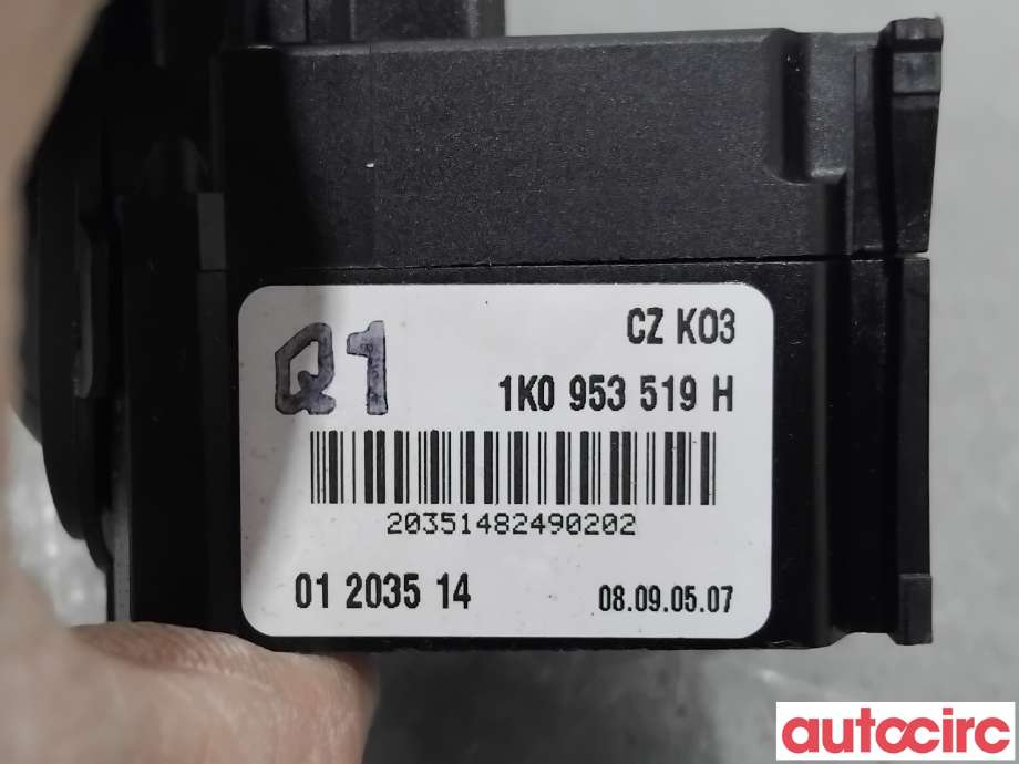 Bryter visker til VW Scirocco 2008-2013  (VOLKSWAGEN|1K0953519J||1K0953519H)