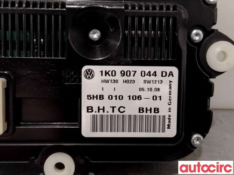 Varmeapparat betjening til VW Scirocco 2008-2013  (VOLKSWAGEN|1K0907044DA|5HB010106-01)
