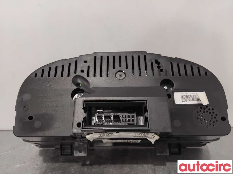 Instrumentpanel til VW Scirocco 2008-2013  (VOLKSWAGEN|1K8920870FX|110080387009|1K8920870F)