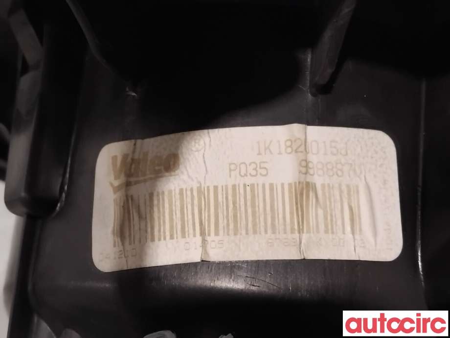 Varmeapparat motor til VW Jetta 2011-->>  (VOLKSWAGEN|1K1820015L||1K1820021)