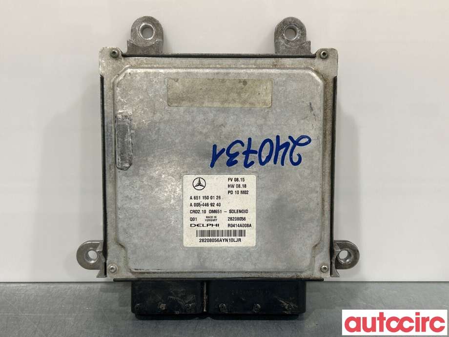 Styreenhet motor til Mercedes E-Klasse 2009-2013 (Fase 1) (W212) (W212) (MERCEDES|A6511500126|28208056)