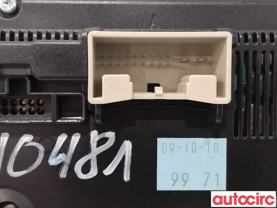 Varmeapparat betjening til VW Jetta 2011-->> (VOLKSWAGEN|5K0907044EA|5HB009746-81|5K0907044HB)