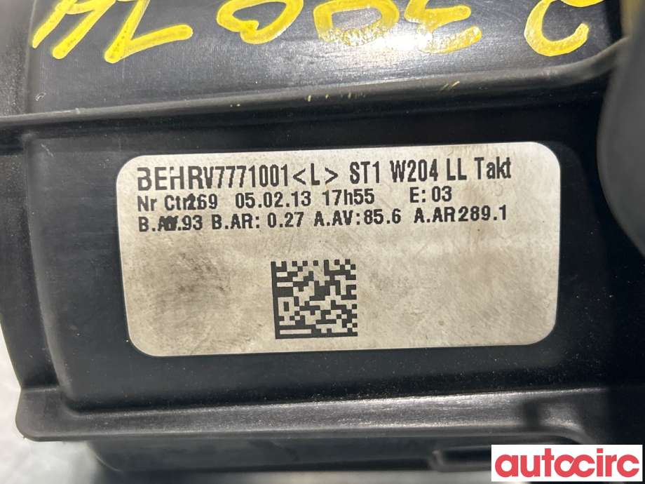 Varmeapparat motor til Mercedes C-Klasse 2011-2014 (Fase 2) (W204) (W204) (MERCEDES|A2128200708|)