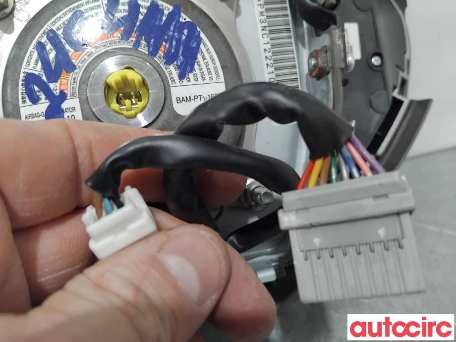 Airbag rattpute til Nissan Leaf 2011-2017 (Type I)  (NISSAN|K85103NC2A|)