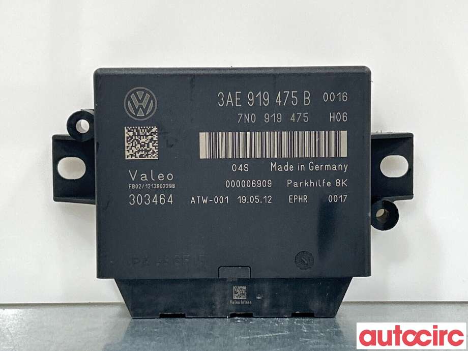 Styreenhet parkering til VW Passat 2011-2015 (B7) (B7) (VOLKSWAGEN|3AE919475C|3AE919475B)