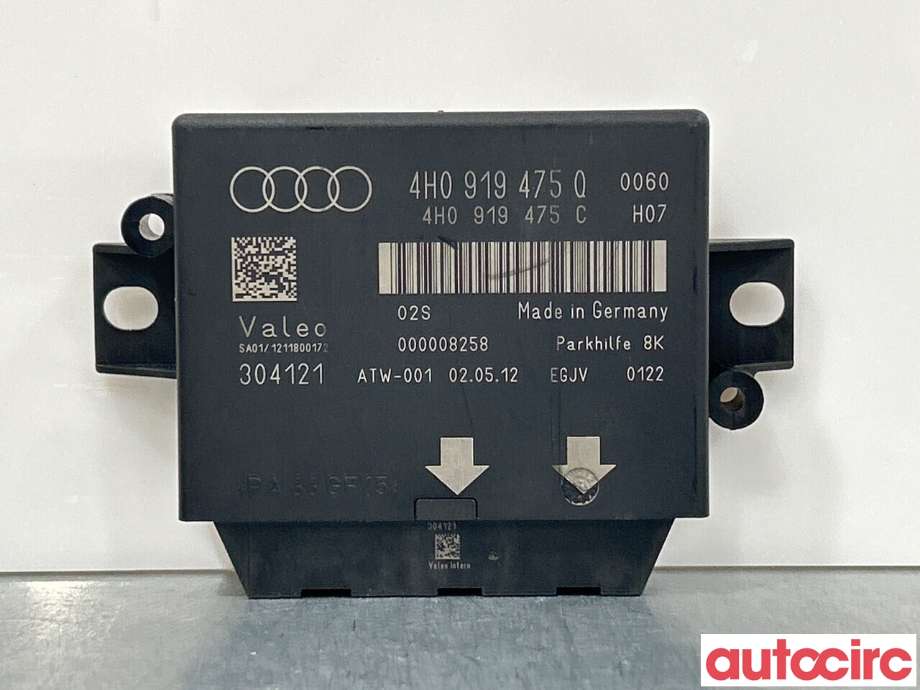 Styreenhet parkering til Audi A6, 2011-2014 (Type IV, Fase 1) (C7) (C7) (AUDI|4H0919475Q)