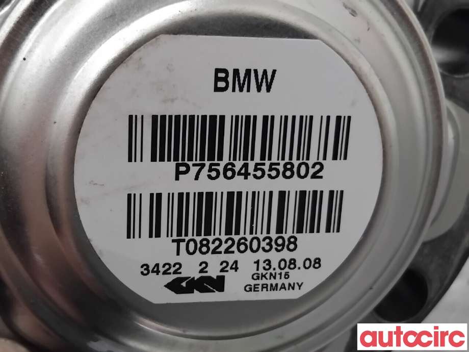 Drivaksel høyre bak til BMW X6 2008-2014 (E71/E72) (E71/E72) (BMW|33207582141||7564558)