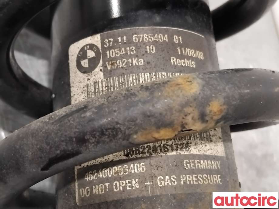Fjærbein høyre foran til BMW X6 2008-2014 (E71/E72) (E71/E72) (BMW|37116794538||37116785404)