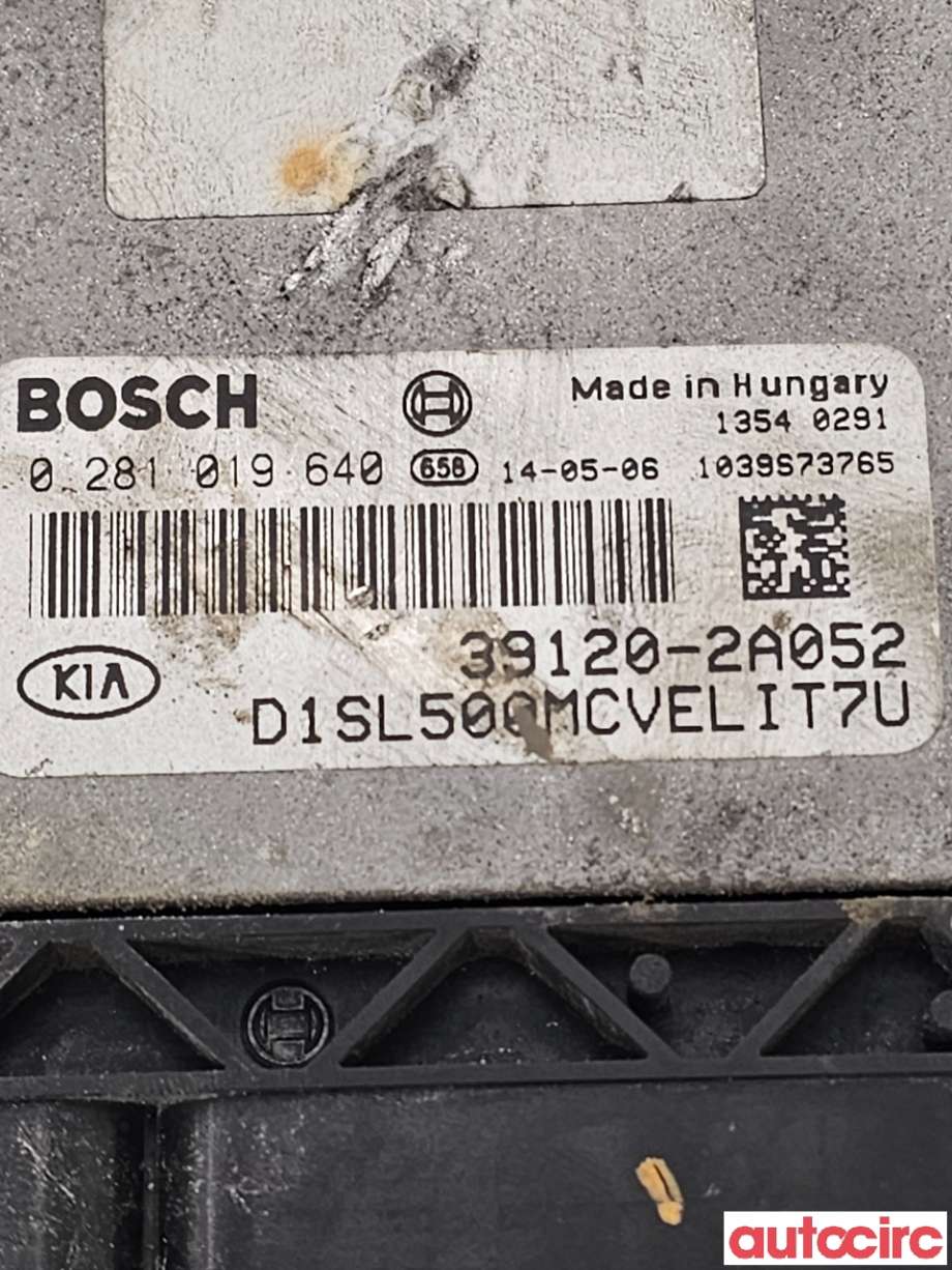 Styreenhet motor til Kia Sportage 2010-2016 (Type III)  (KIA|391202A052|39120-2A052)