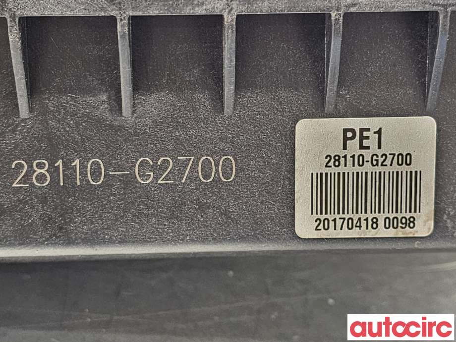 Luftfilterboks til Hyundai Ioniq Electric 2016-2019 (Fase 1) (HYUNDAI|28110G2700|28110-G2700)