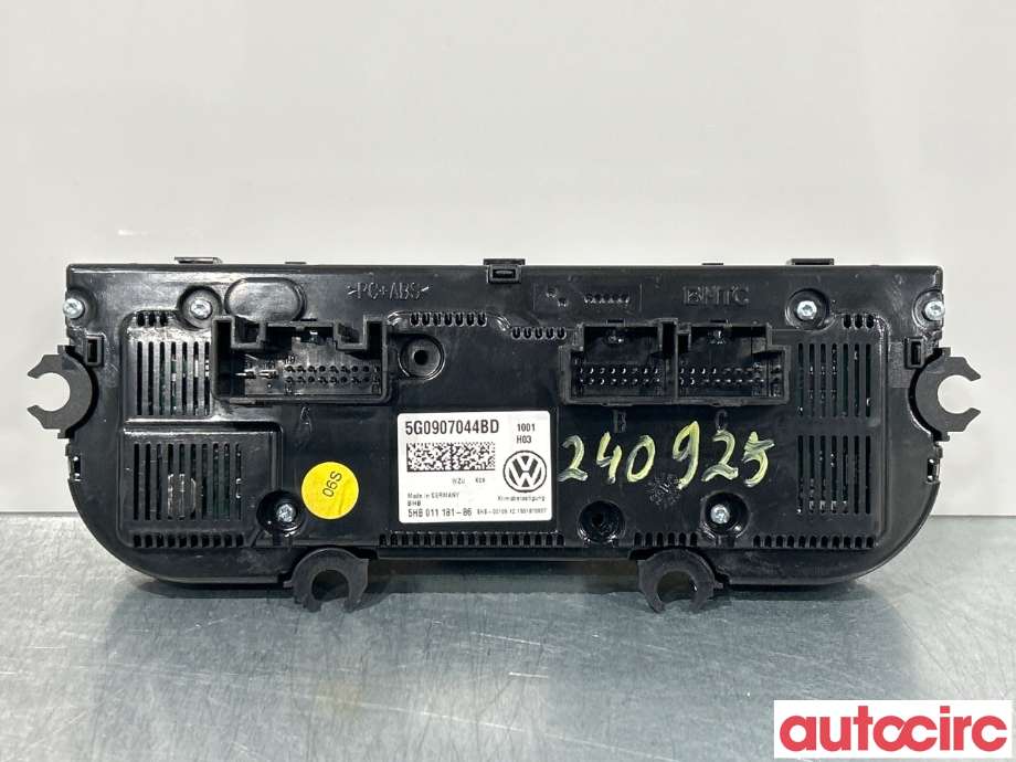 Varmeapparat betjening til VW Golf VII 2012-2017 (Fase 1)  (VOLKSWAGEN|5G0907044BD|)