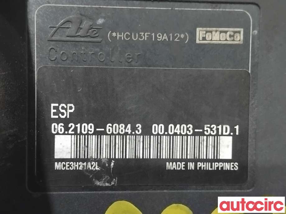 ABS sentral til Mazda 2 2007-2010 (Type II, Fase 1) (MAZDA|DFY4-43-7A0F|062109-60843|CF74-437A0-C)