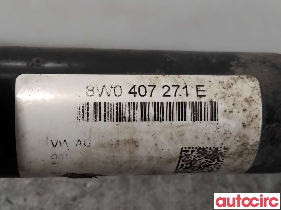 Drivaksel venstre foran, elbil til Audi A4 2020-->> (Type V, Fase 2) (B9) (B9) (AUDI|8W0407271E||8W0407271M)