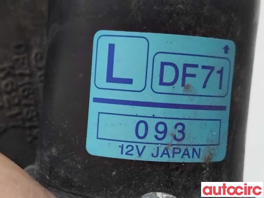 Viskermotor frontrute til Mazda 2 2007-2010 (Type II, Fase 1) (MAZDA|DF71-67-340A||DF71)