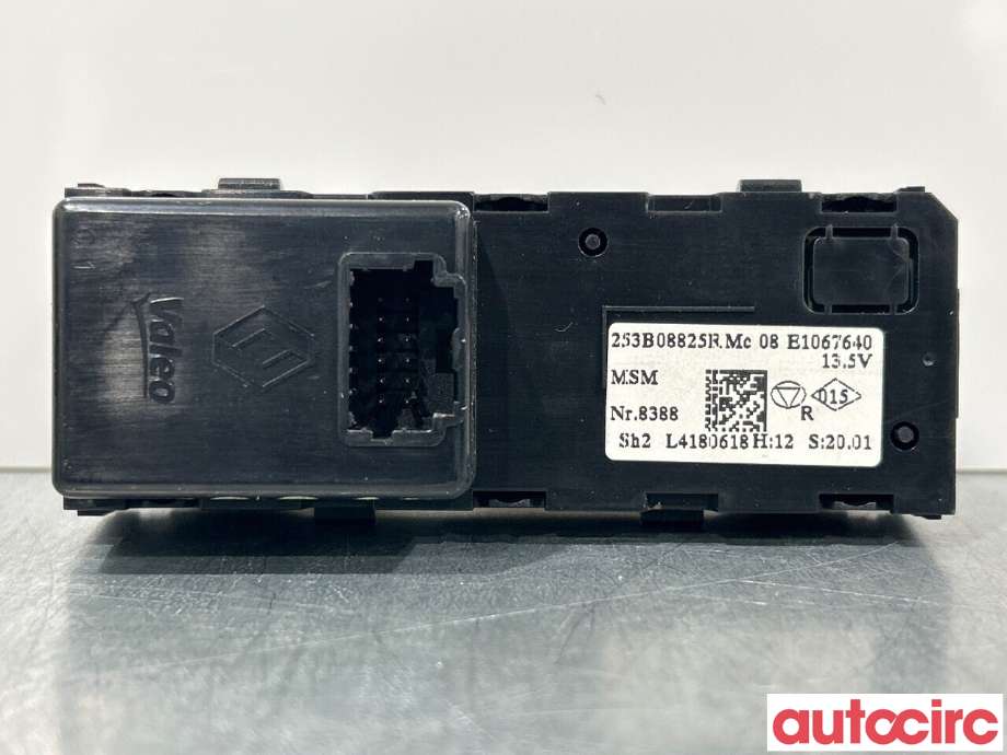 Bryter diverse til Renault Zoe 2013-2019 (Fase 1) (RENAULT|253B08825R)