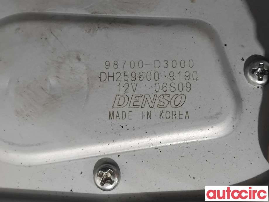 Viskermotor bakrute til Hyundai Tucson 2015-2020 (HYUNDAI|98700D3000|DH259600-9190|98700-D3000)