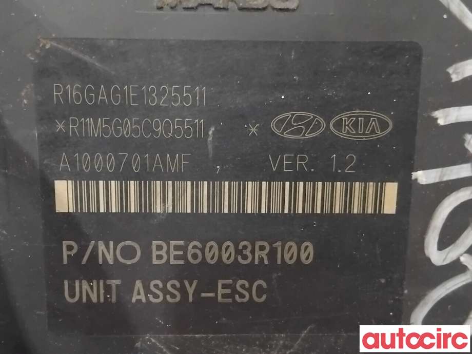 ABS sentral til Hyundai Tucson 2015-2020 (HYUNDAI|58920D7100|BE6003R100|58920-D7100)