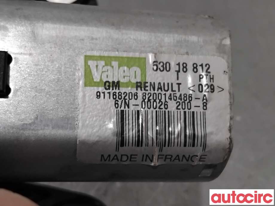 Viskermotor bakrute til Nissan Primastar 2006-2014  (NISSAN|2871000QAC|53018812|8200145486)