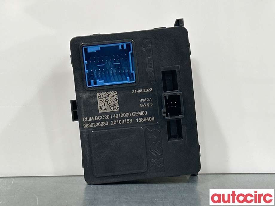 Styreenhet klima/aircondition til Peugeot 208 2019-->> (Type II) (PEUGEOT|1675581280||9836236080)