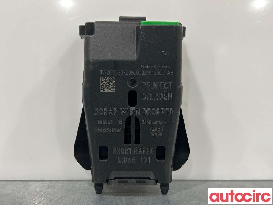 Sensor radar til Peugeot 208 2012-2019 (Type I)  (PEUGEOT|1613665480|9812768780)
