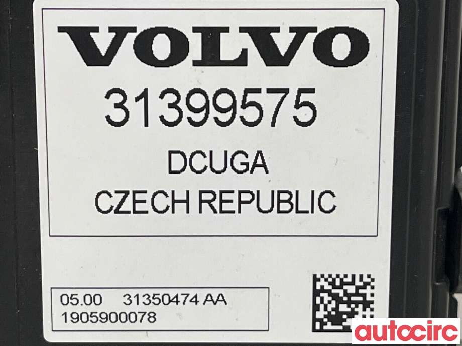 Styreenhet hengerfeste til Volvo V60 2010-2013 (Type I, Fase 1)  (VOLVO|31350479|31399575)