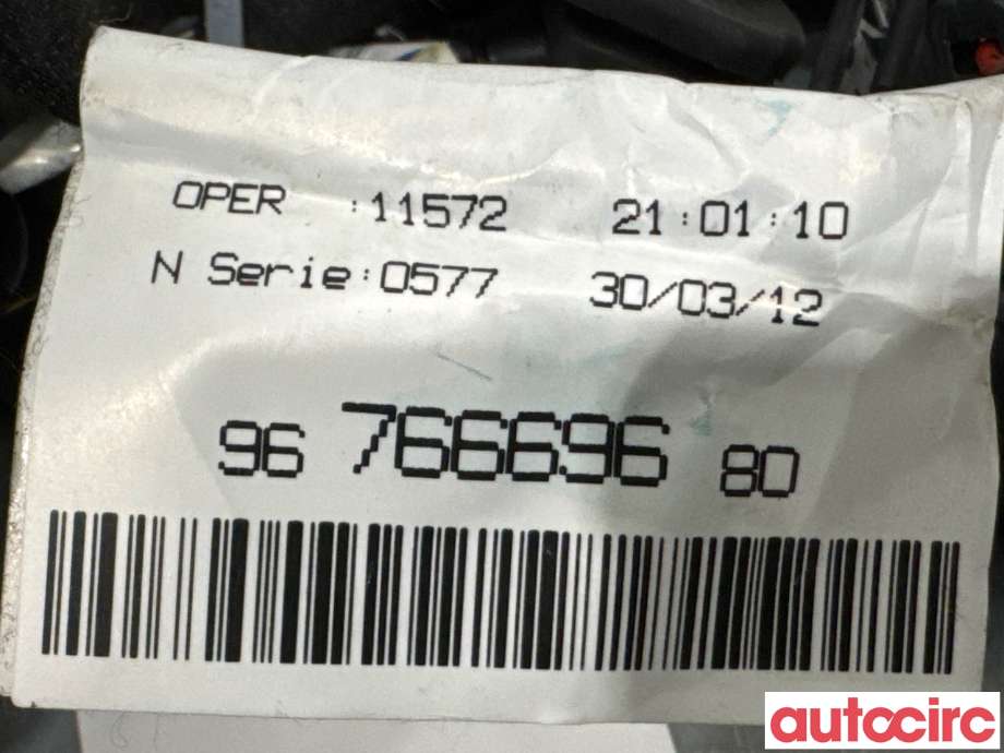 Ledningsnett til Peugeot 508 2011-2014 (Type I, Fase 1)  (PEUGEOT|9676669680|)